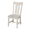 International Concepts Set of 2 Ava Chairs, Unfinished C-13P